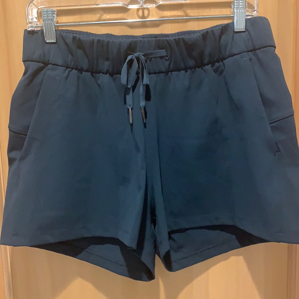 Lululemon tie waist shorts.